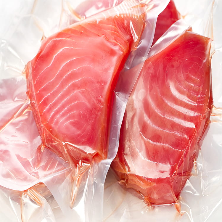 Sacos seladores a vácuo para alimentos transparentes de 7 camadas para alimentos liofilizados