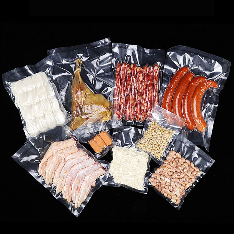Saco de embalagem para preservação de alimentos a vácuo PA