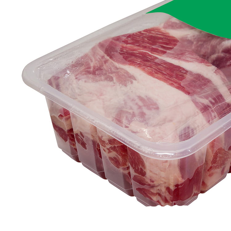 Película superior e inferior de termoformação PE fácil de descascar para embalagens a vácuo de alimentos