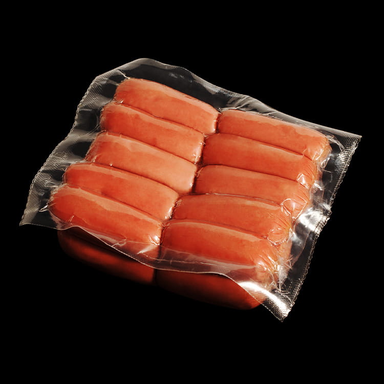 Saco de embalagem para preservação de alimentos a vácuo PA