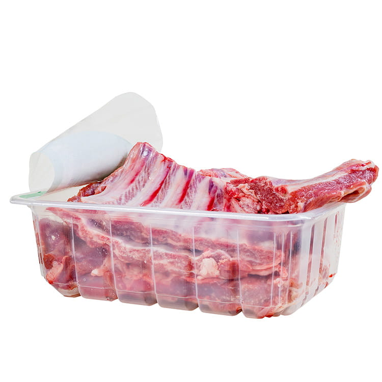 Película superior e inferior de termoformação PE fácil de descascar para embalagens a vácuo de alimentos