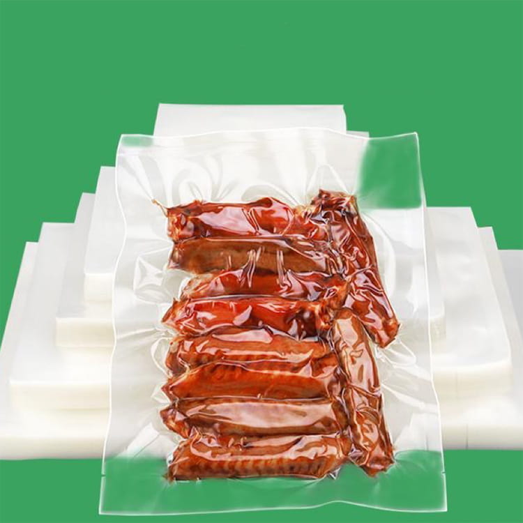 Rolos seladores a vácuo texturizados resistentes para armazenamento de alimentos