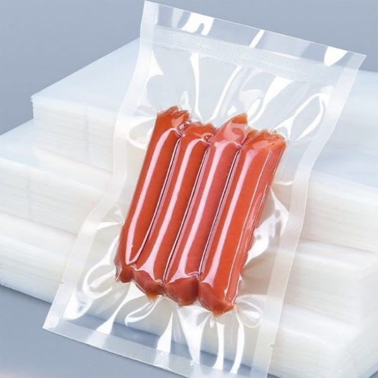 Rolos seladores a vácuo texturizados resistentes para armazenamento de alimentos
